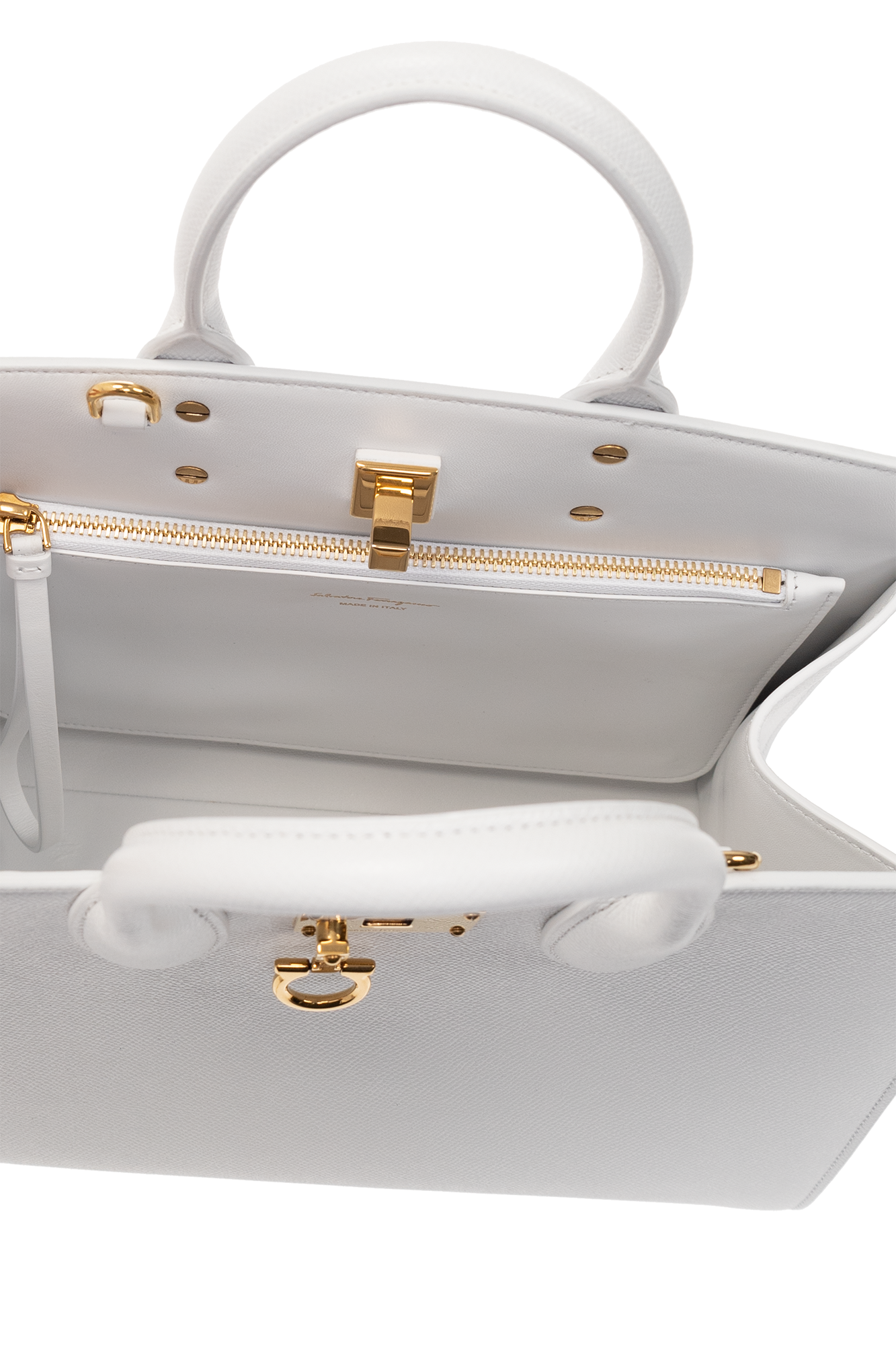 トートバッグ FERRAGAMO SS25 SCHOLARSHIP \"STUDY BOX\" (750036 211424001) Ferragamo Scholarship Study Box in Black | Lyst